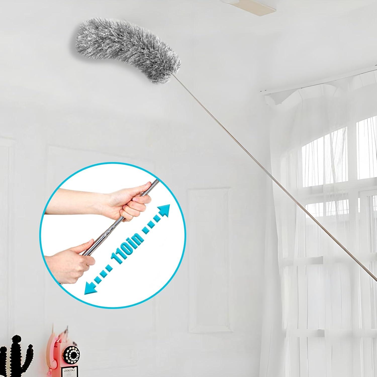 Plumero Extensible BAOYINGTE de Microfibra 279 cm Lavable