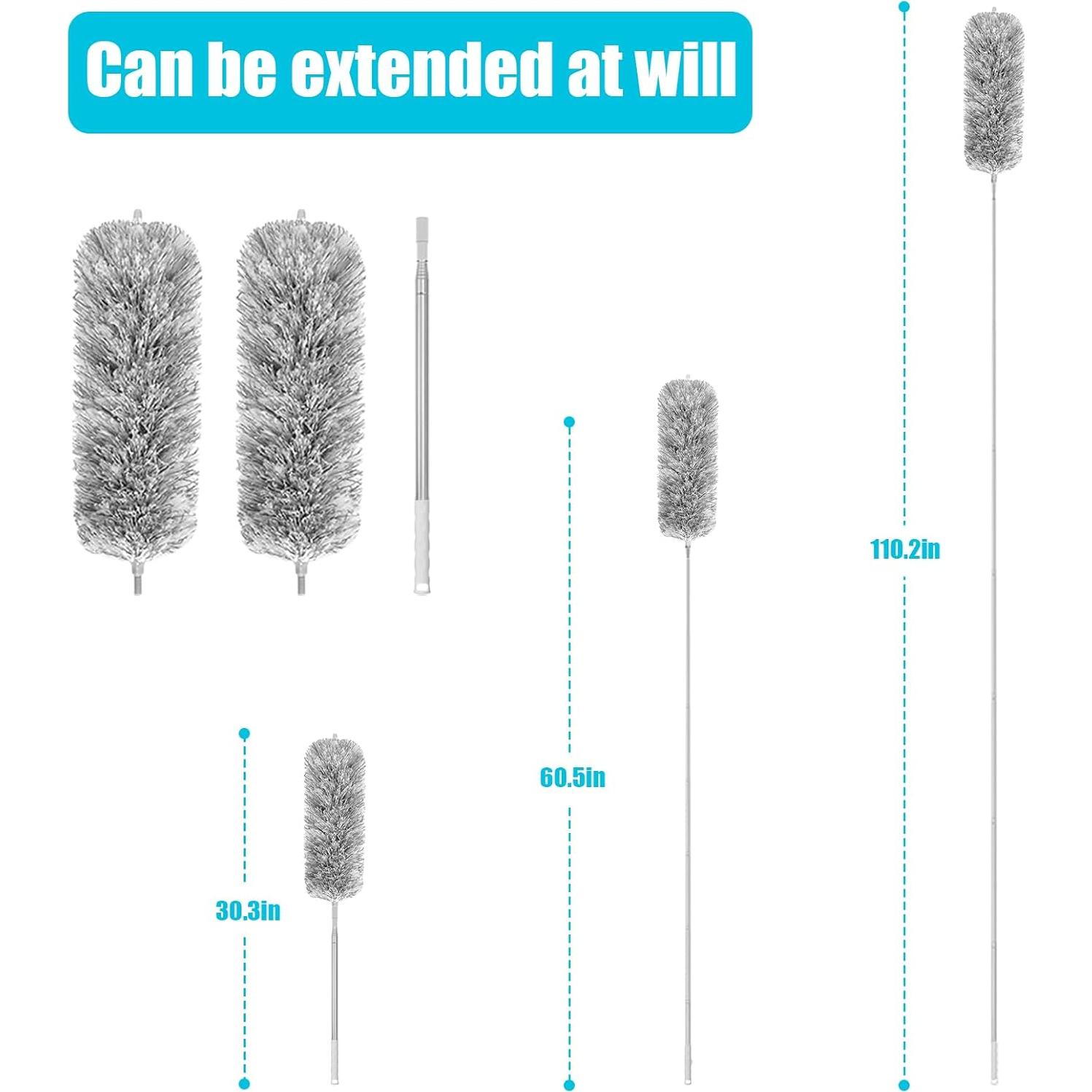 Plumero Extensible BAOYINGTE de Microfibra 279 cm Lavable