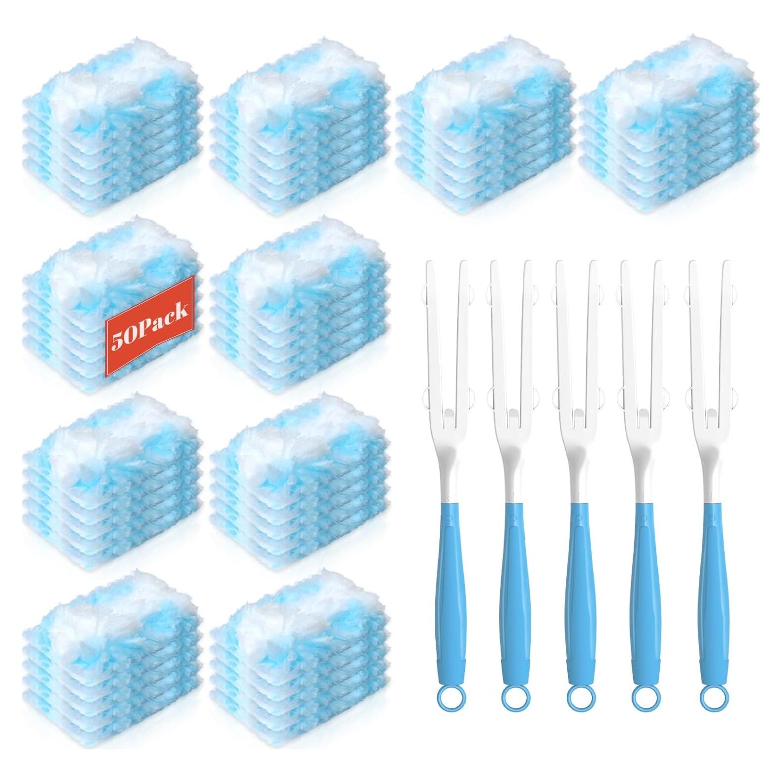 Recargas Duster Swiffer LYASIL - 50 Recargas + 5 Mangos