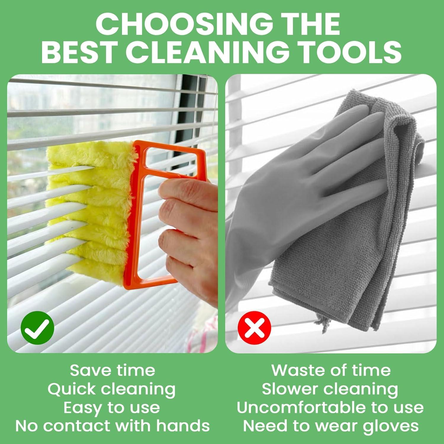 Juego de herramientas de limpieza HAOHOMIO 4 piezas multi-superficie