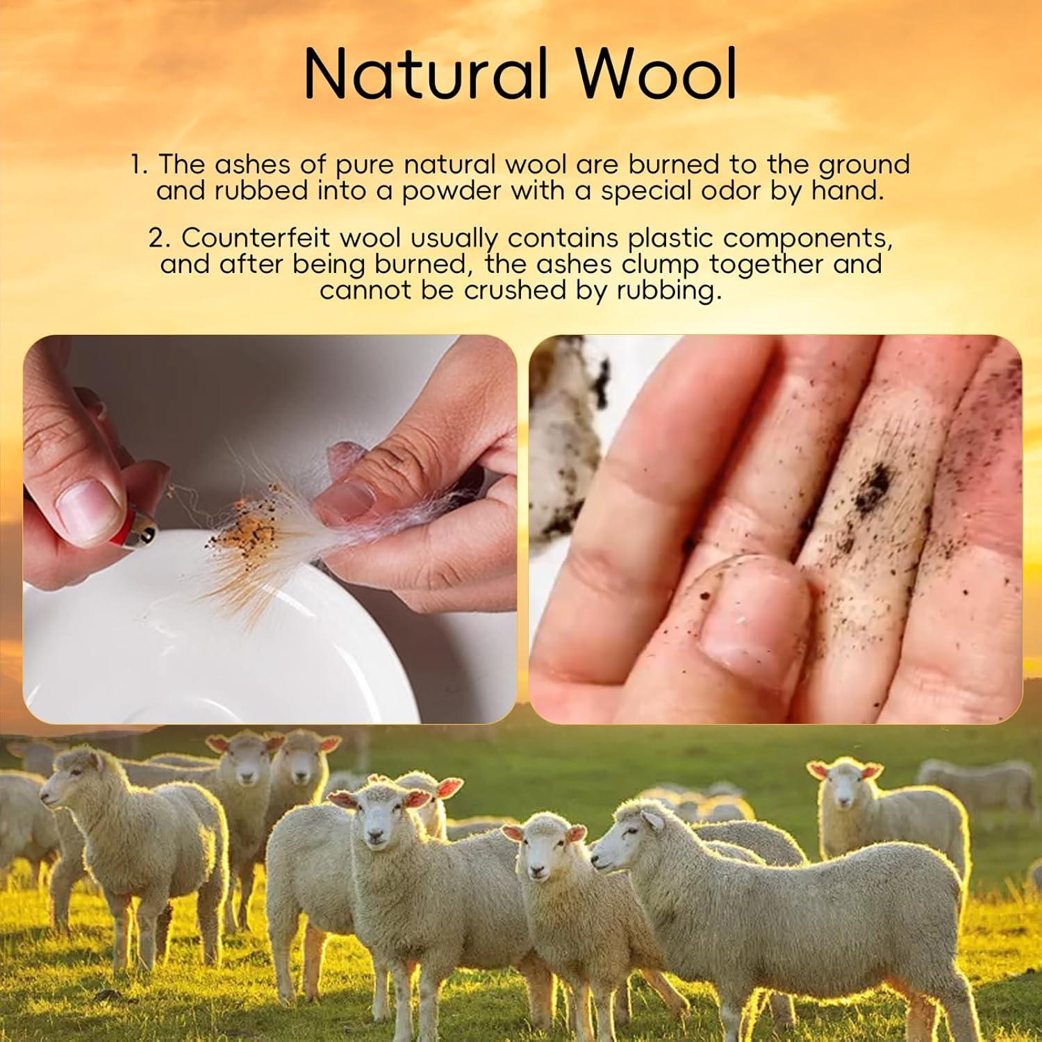 Plumero Extensible de Lana de Cordero MAOFENG 63.5-162.6 cm