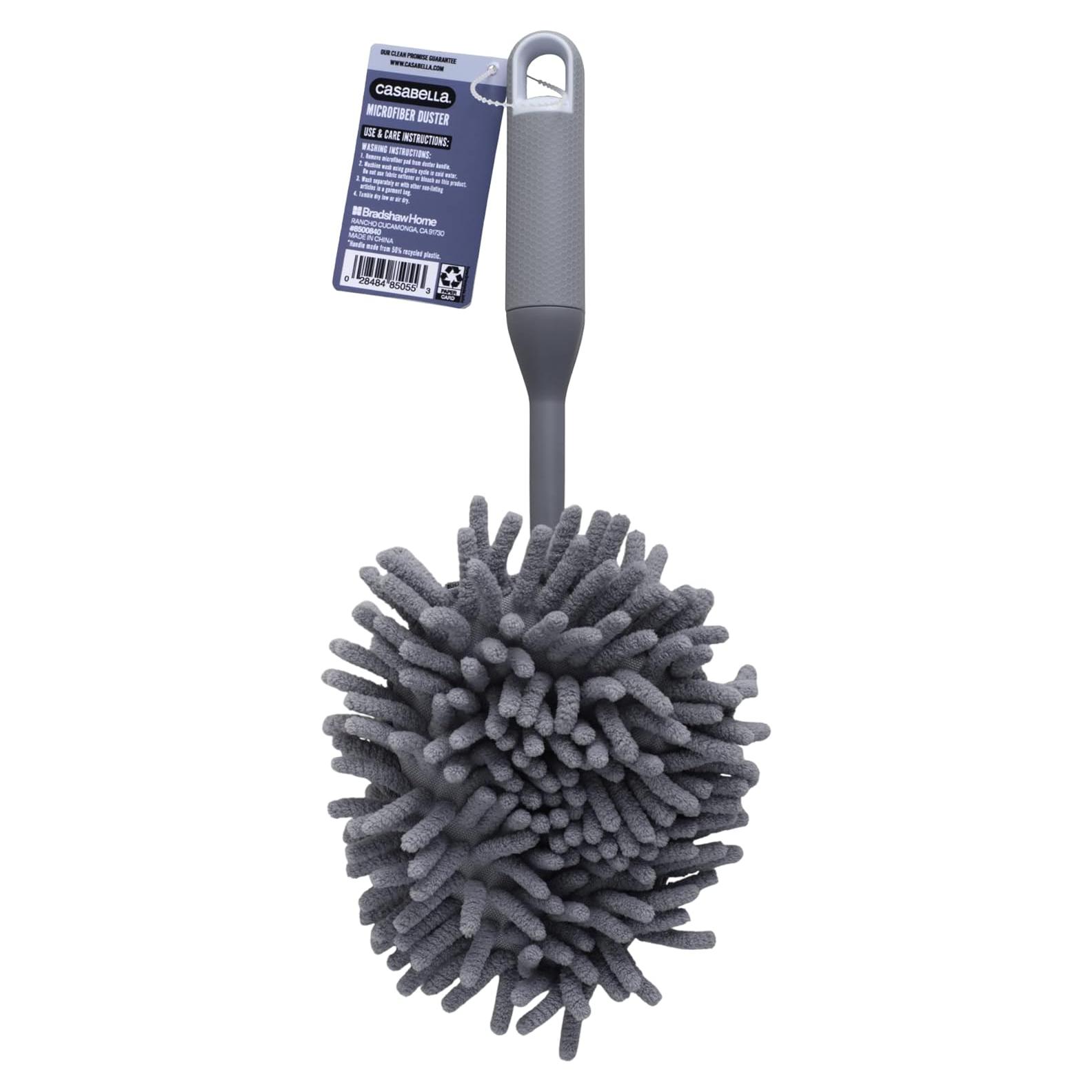 Plumero de Microfibra de Mano Casabella Gris 39.4 cm