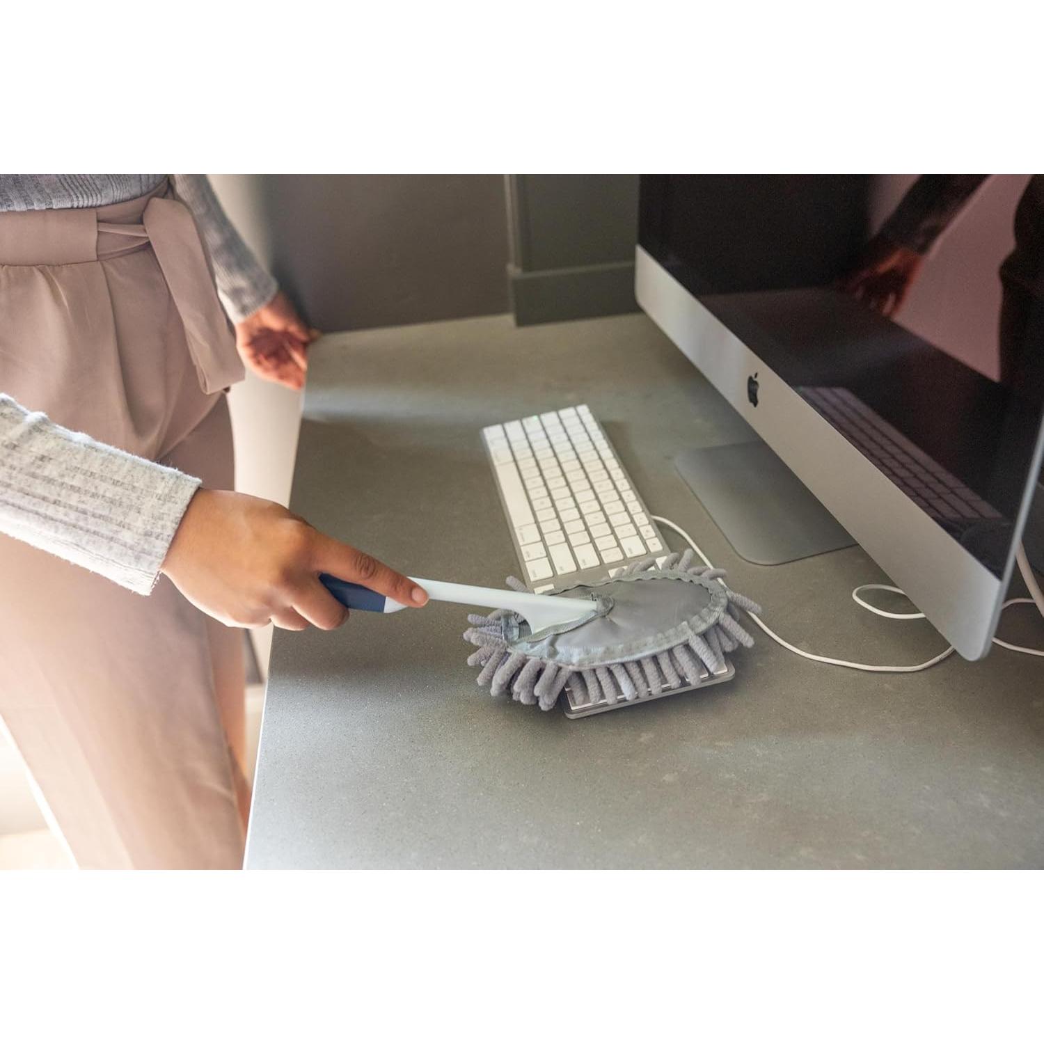 Plumero de Microfibra de Mano Casabella Gris 39.4 cm