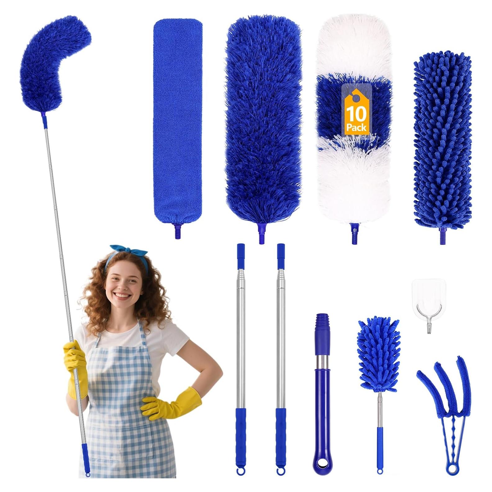 Kit de Plumeros TIMIVO 10 PCS Extensibles hasta 254 cm