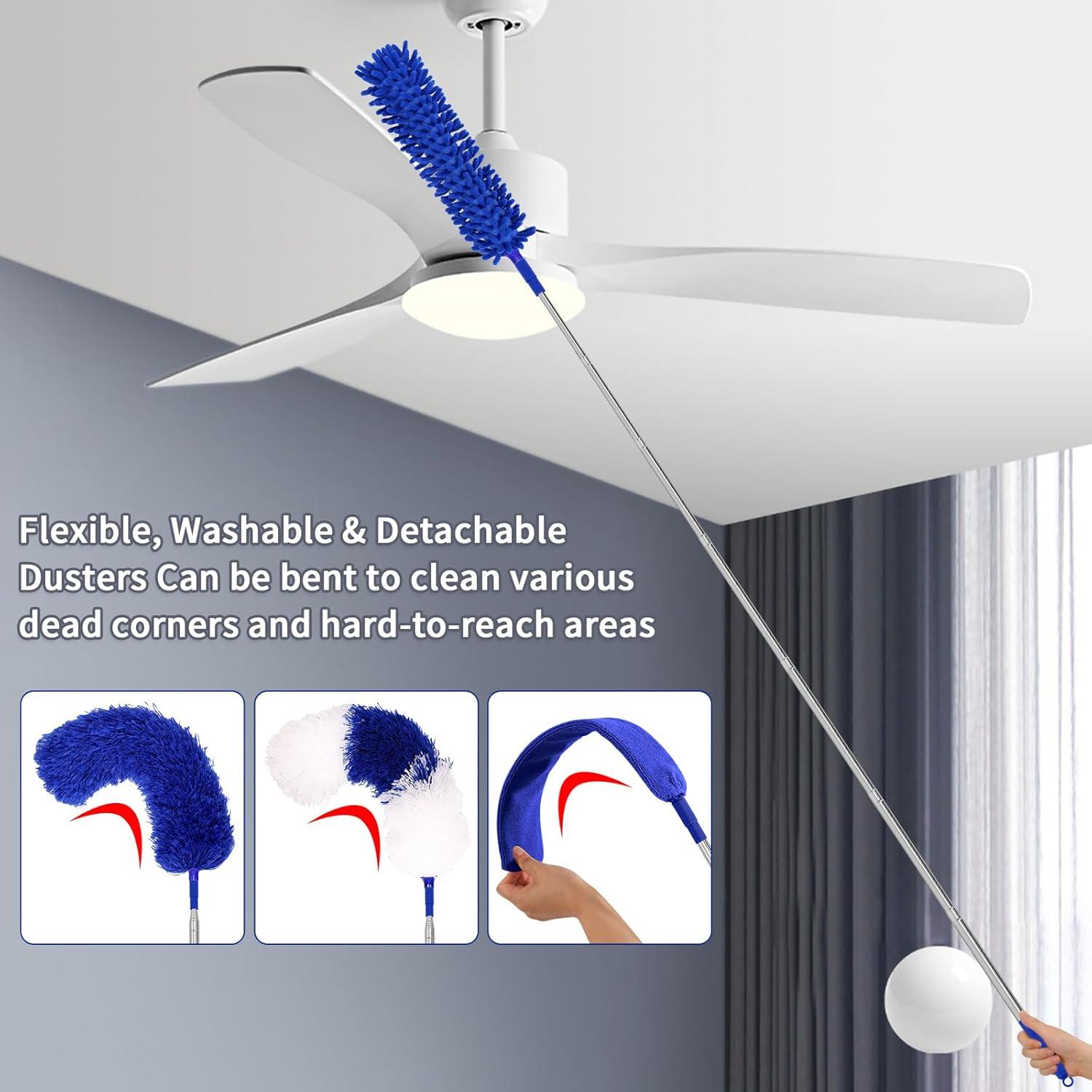 Kit de Plumeros TIMIVO 10 PCS Extensibles hasta 254 cm