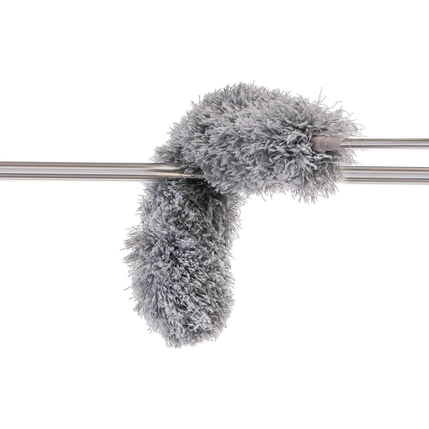 Kit de Plumeros de Microfibra SOUJOY 12 Piezas con Mango Extensible 76-188 cm