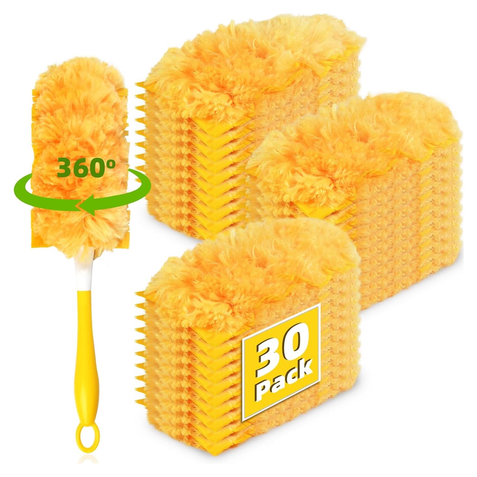 Kit de Plumero Desechable Fenkabs 30 Recargas + Mango 0.48 kg