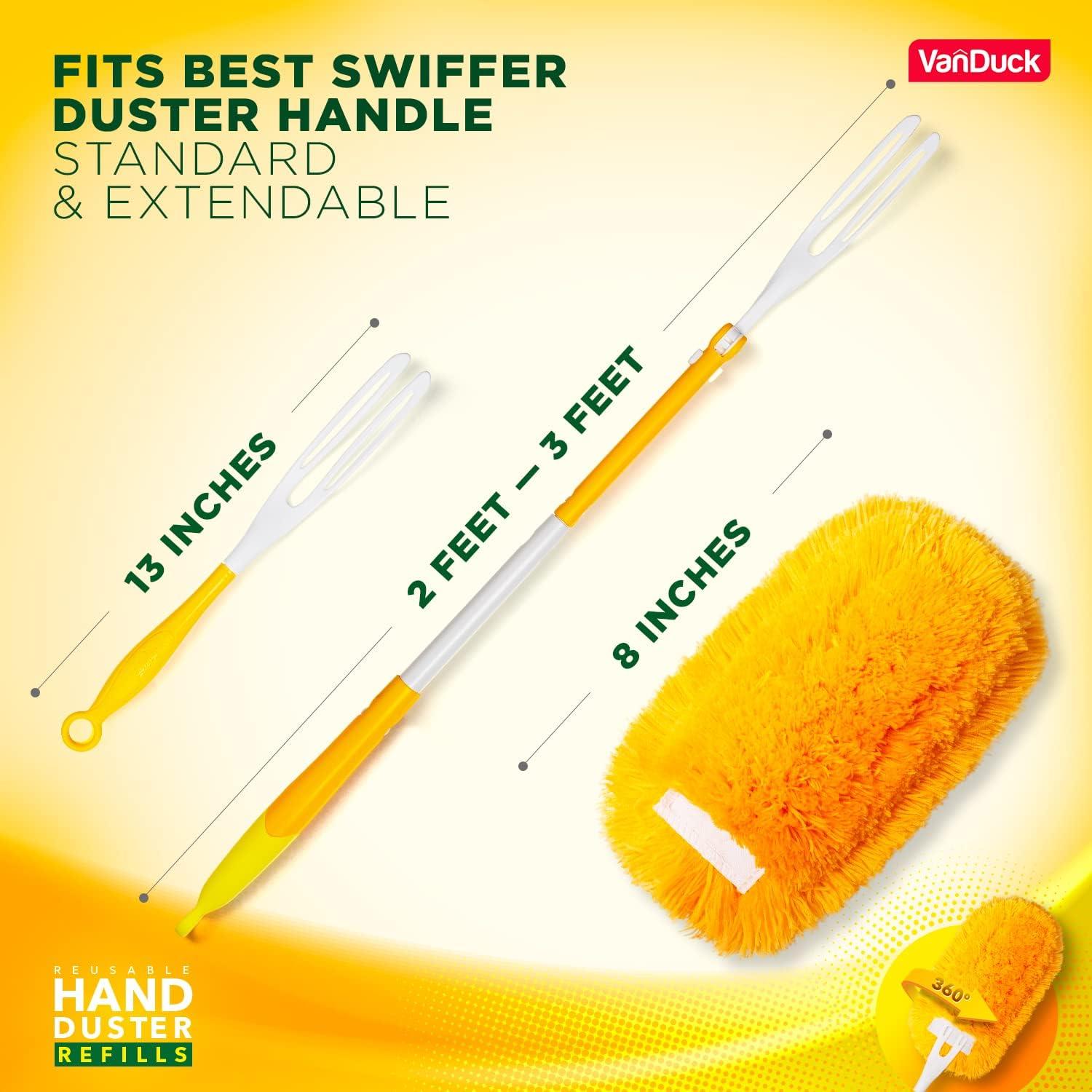 Recargas de Plumero Reutilizables VanDuck Microfibra 2 Piezas
