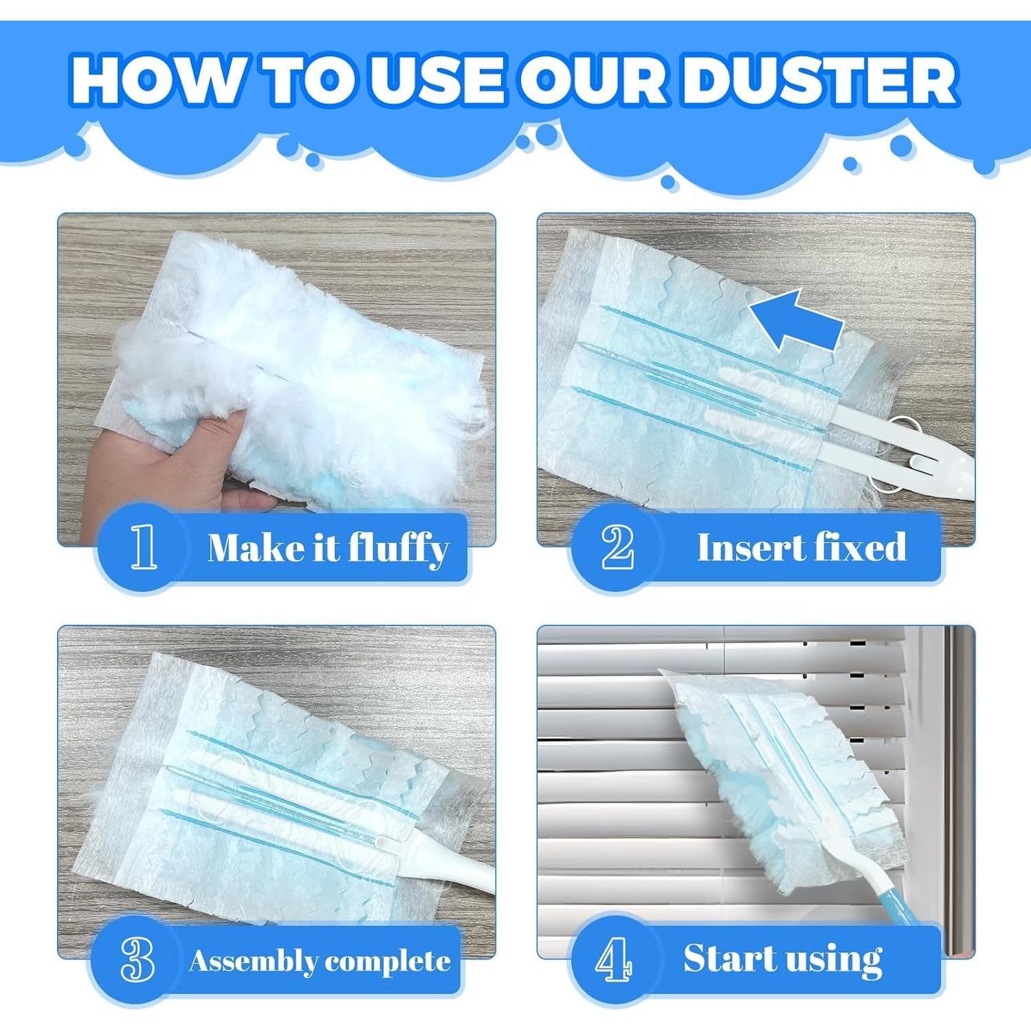 Recargas Duster LYASIL 10 Unidades para Limpieza Eficaz