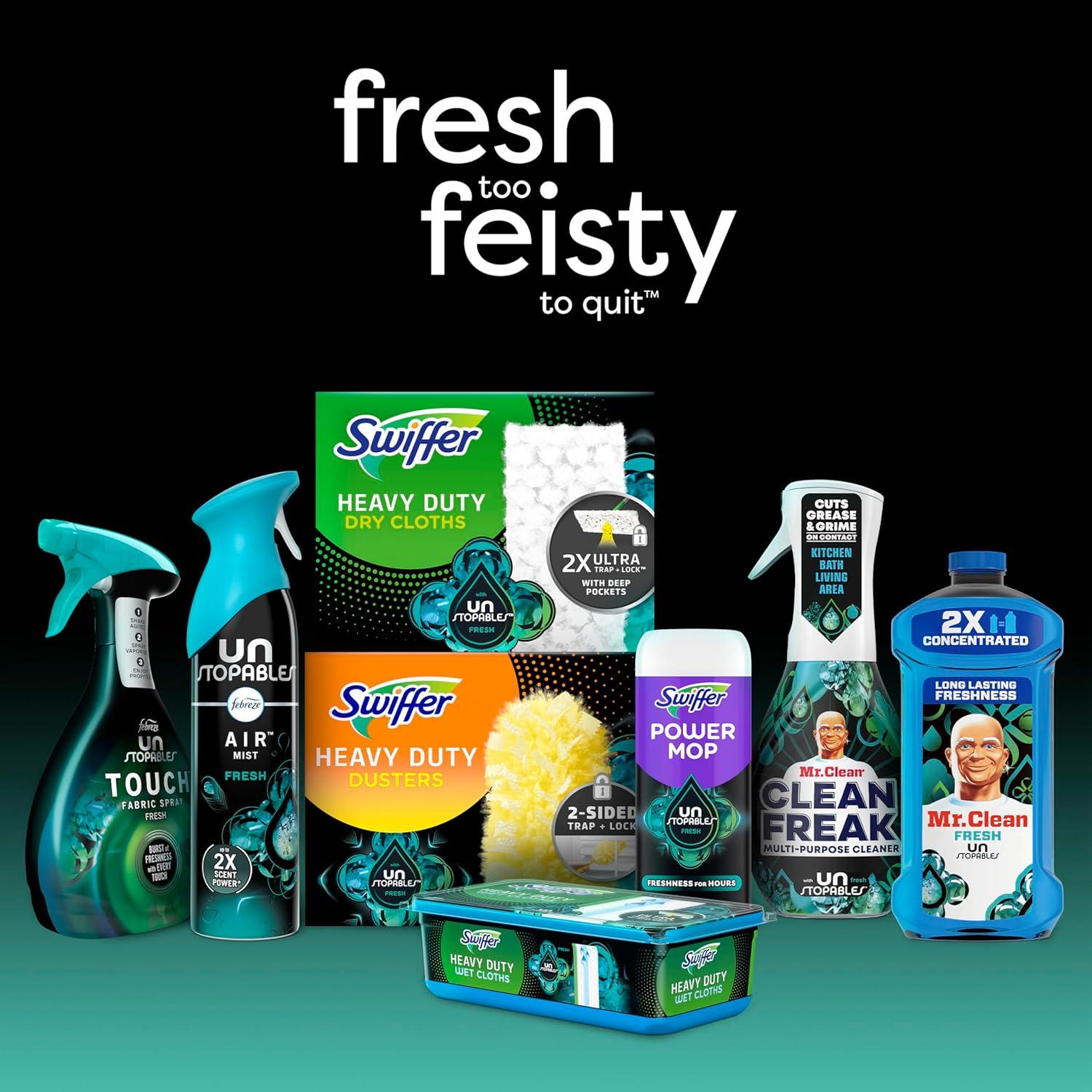 Recargas Plumero Swiffer Alta Densidad Aroma Fresco 11 Unidades