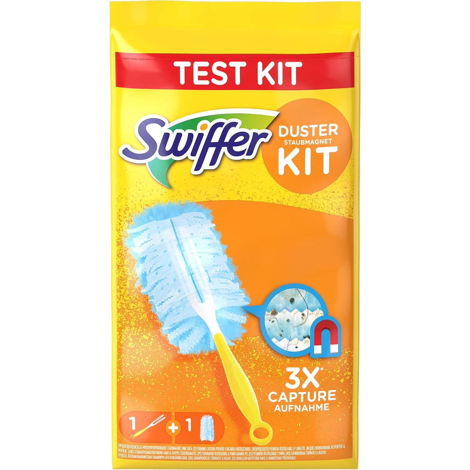 Kit Plumero Swiffer con Mango y Repuesto - 1 Unidad