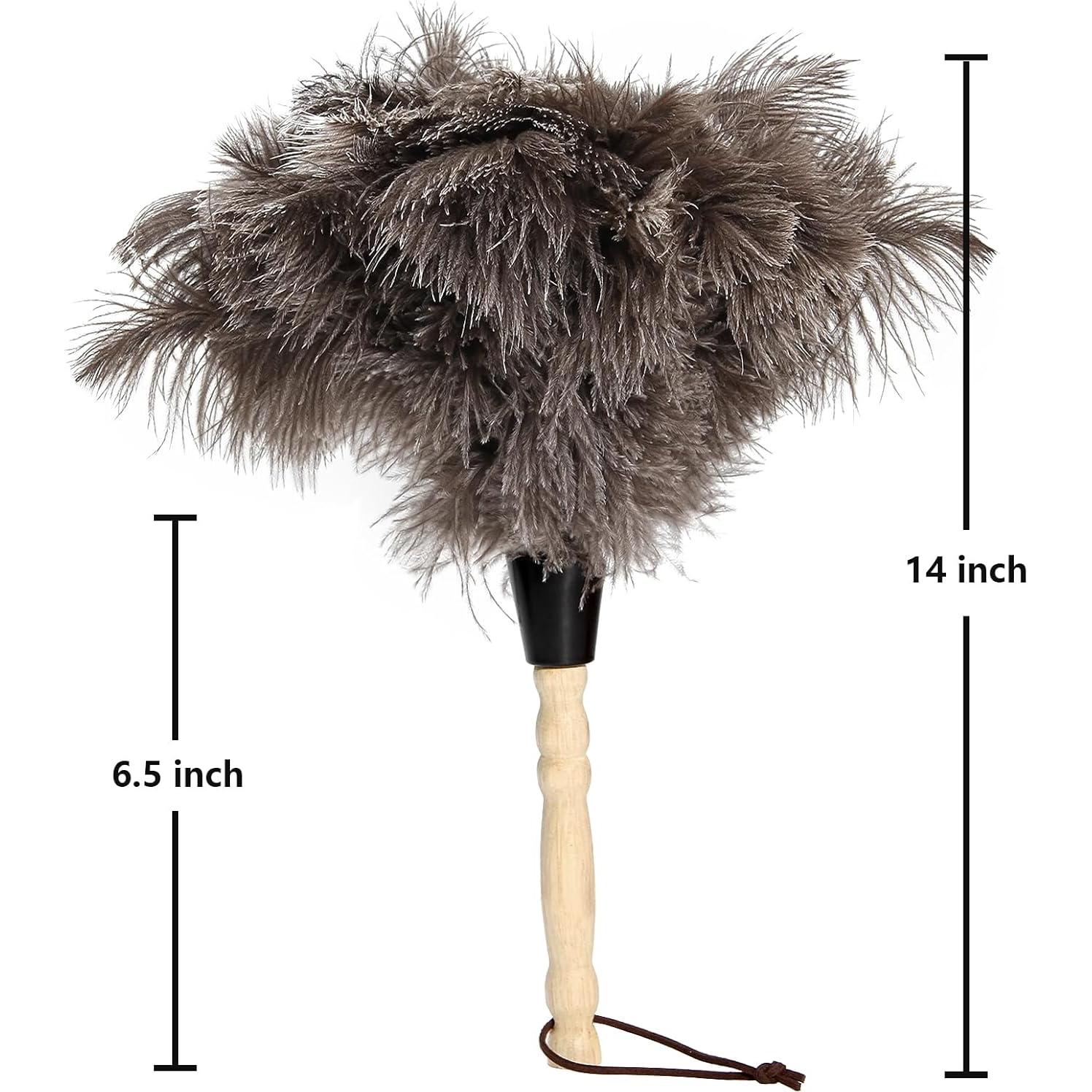 Plumero de Plumas de Avestruz NEWONG 2pcs 35.56 cm