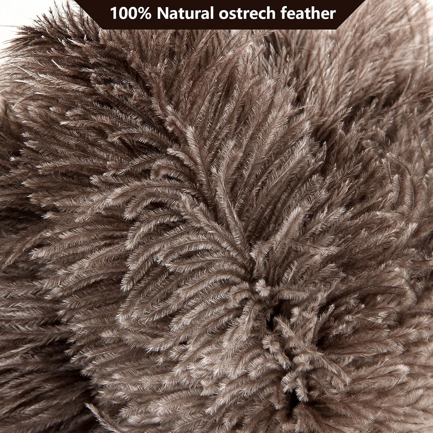 Plumero de Plumas de Avestruz NEWONG 2pcs 35.56 cm