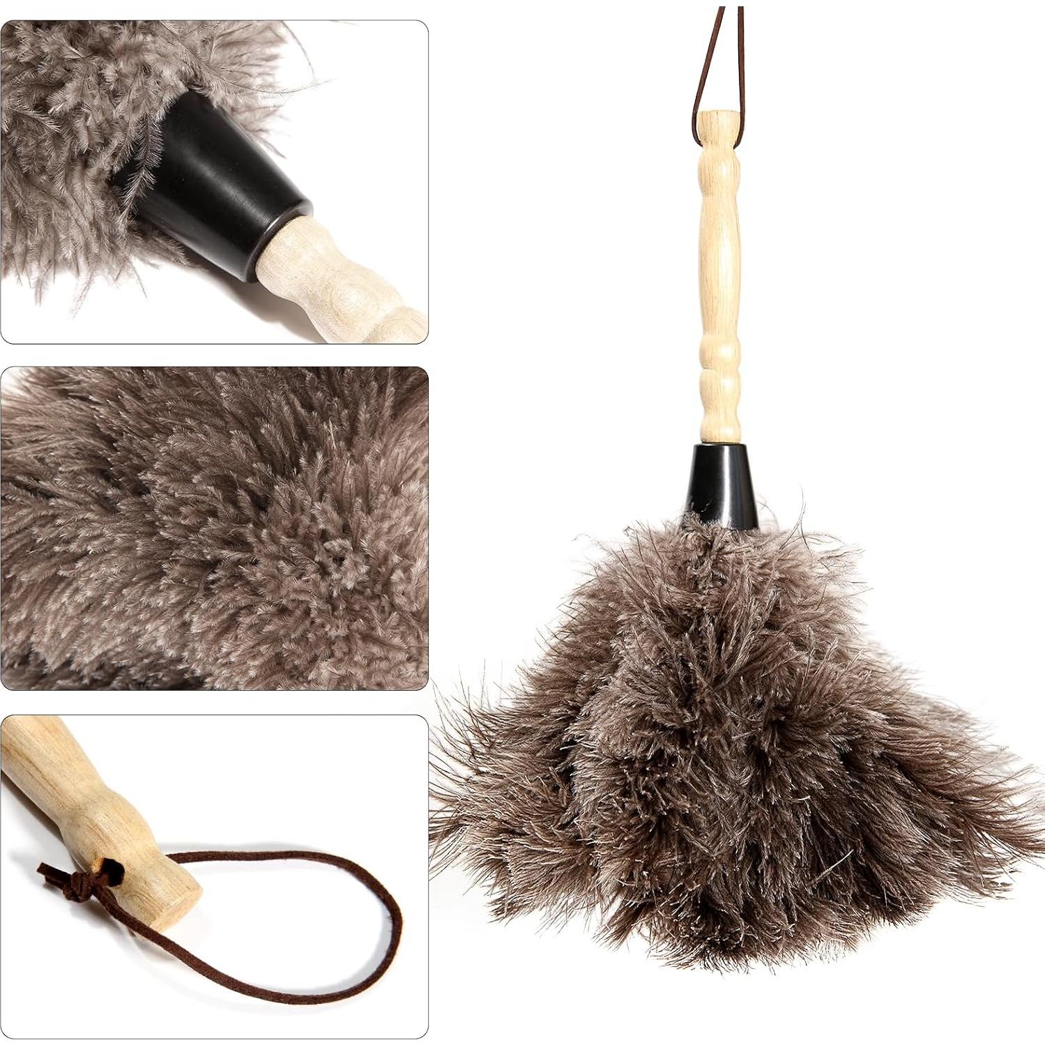 Plumero de Plumas de Avestruz NEWONG 2pcs 35.56 cm