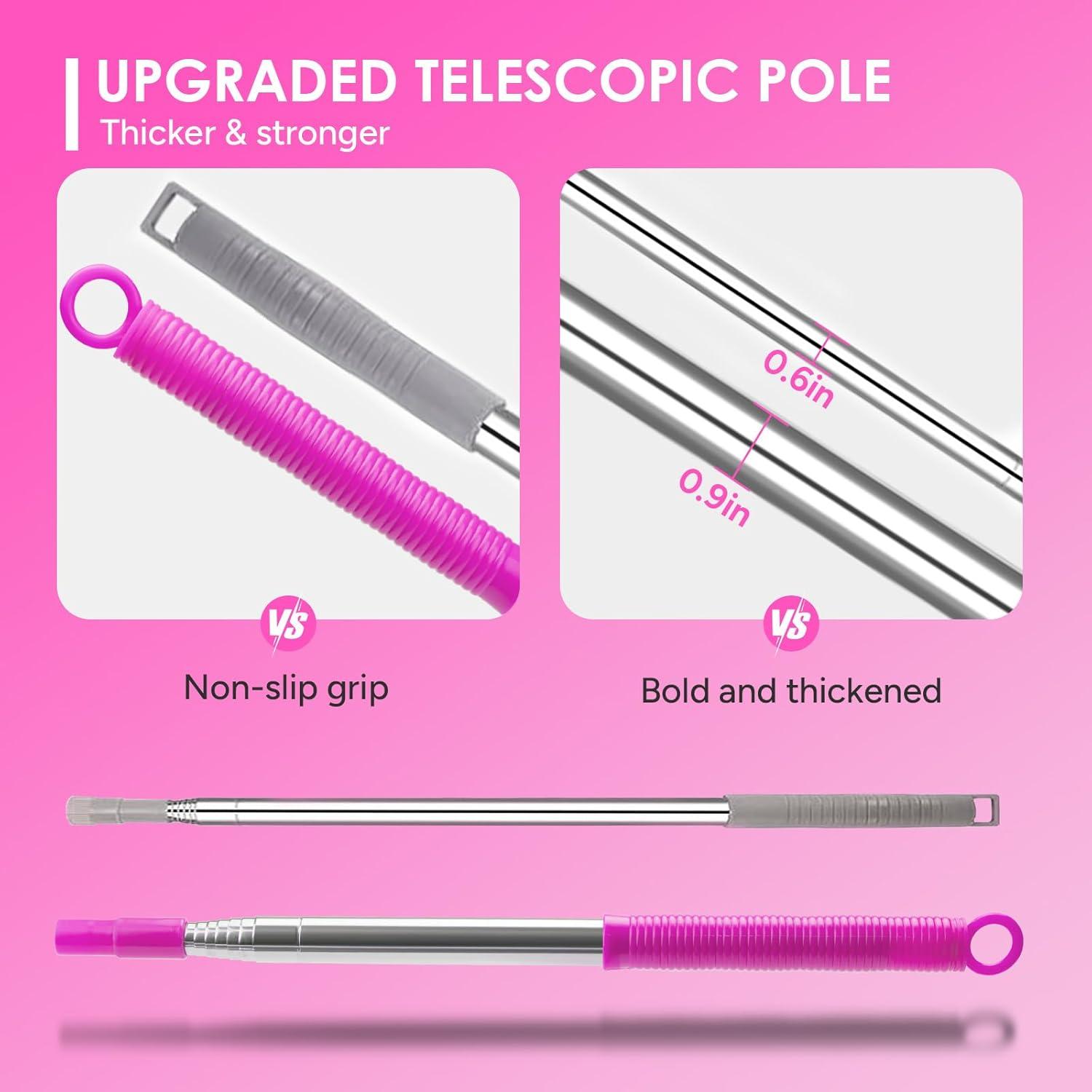 Kit de Limpieza ThinkLearn 14PCS con Polo Extensible 254cm