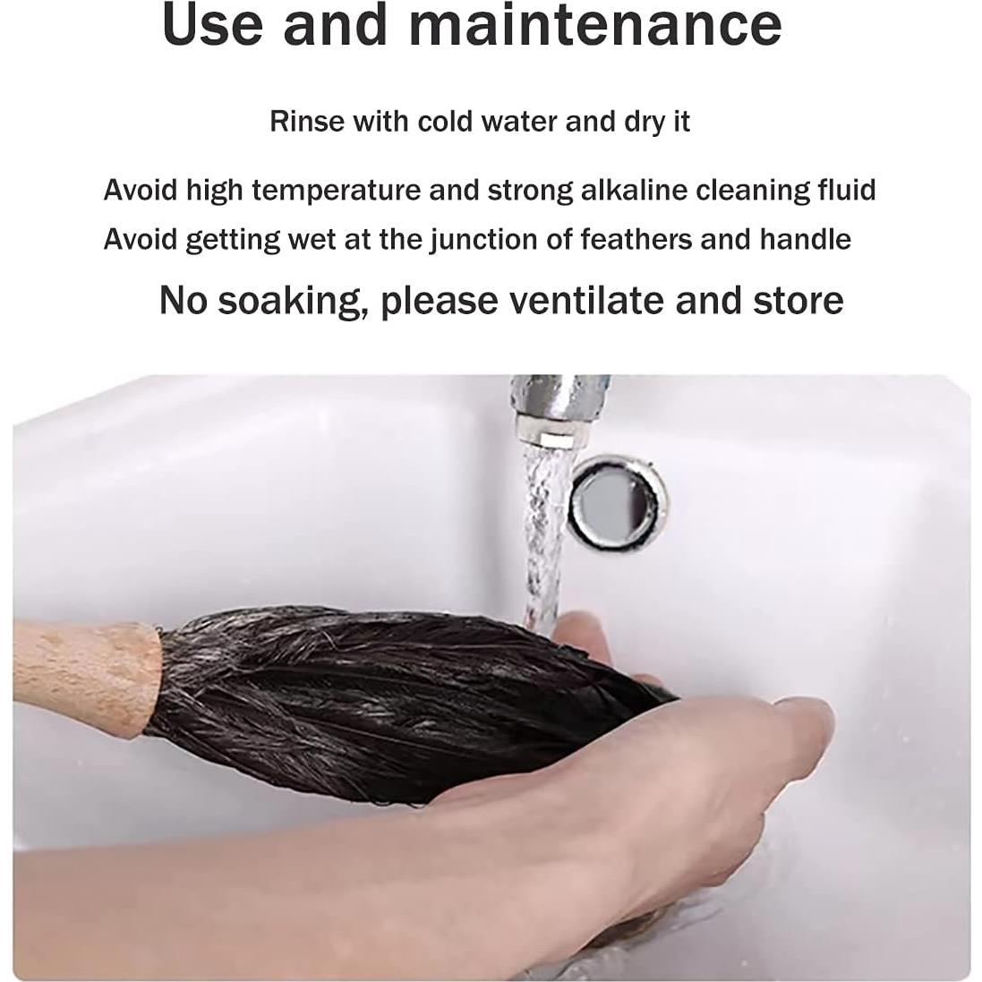 Plumero Ddzmz de Plumas Naturales de Avestruz 40.64 cm