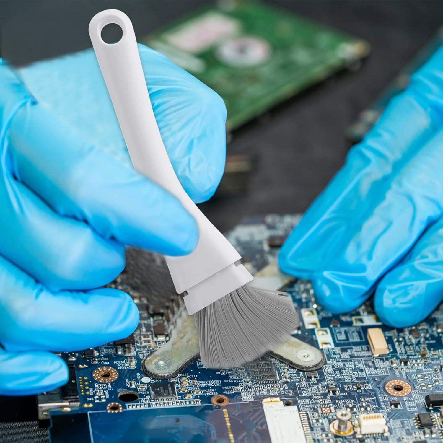 Mini Escoba y Recogedor TIESOME para Limpieza de Grietas