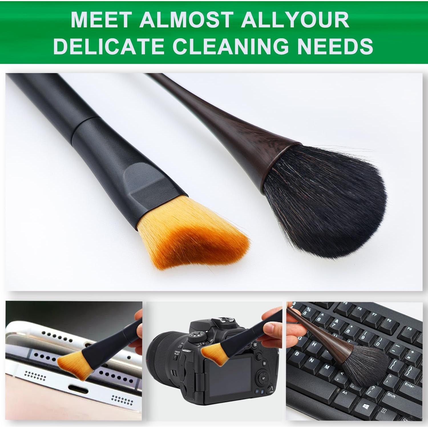 Kit de Cepillos de Polvo BAIDOON - 2 Unidades, Limpieza Fina