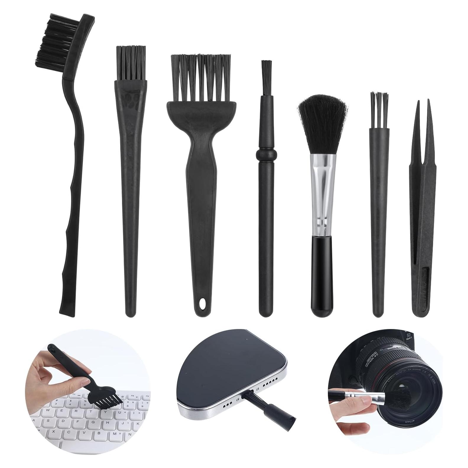Kit de Cepillos de Limpieza de Teclado Ymapinc 7 PZS ESD-Safe