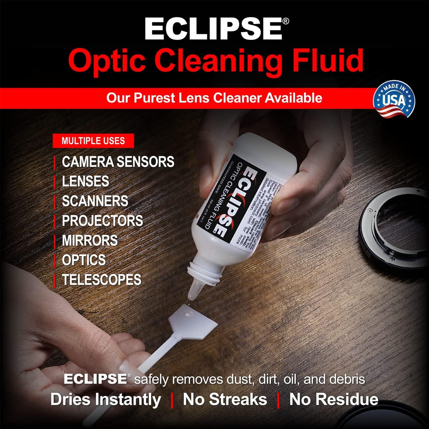 Limpiador Óptico Eclipse 15ml - Soluciones Fotográficas - Sin Rayas