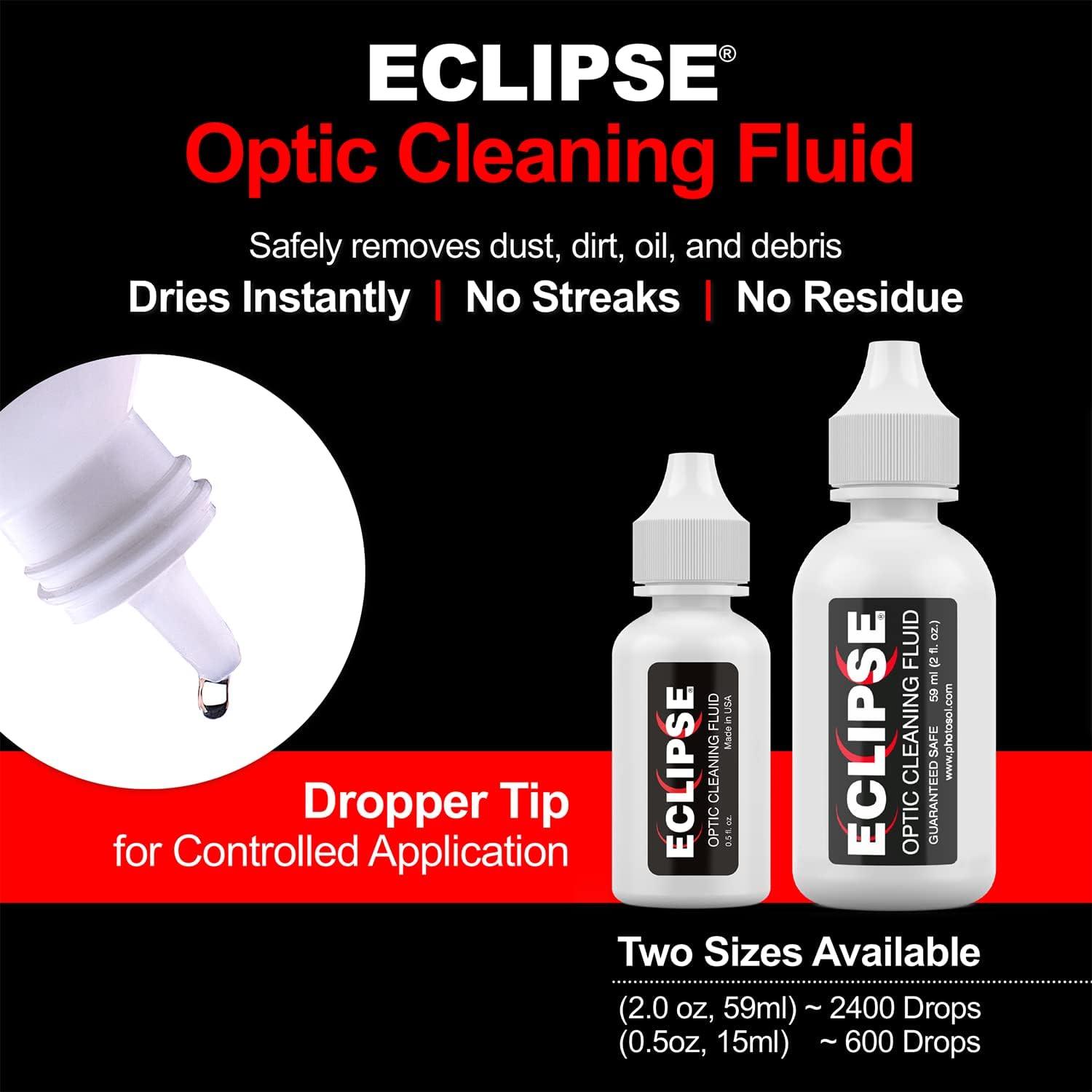 Limpiador Óptico Eclipse 15ml - Soluciones Fotográficas - Sin Rayas