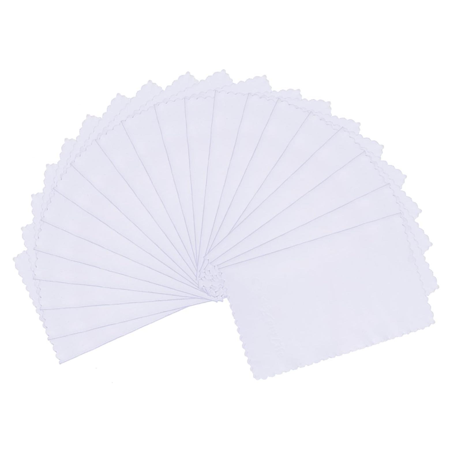 Paquete de 20 paños de limpieza microfibra ColorYourLife 17.8x15.2cm