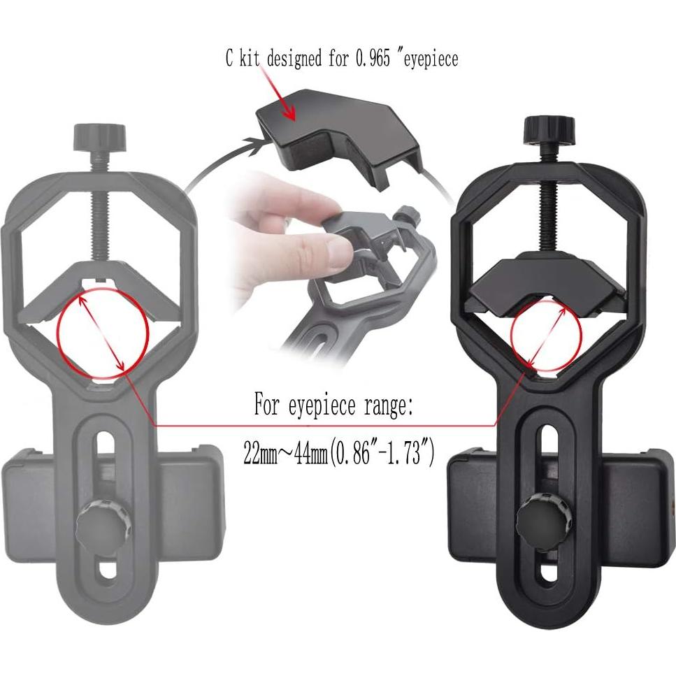Adaptador de Microscopio para Smartphone Starboosa Universal
