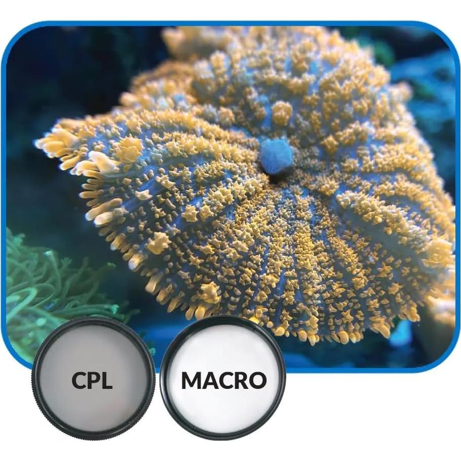 Kit de Lentes de Filtro Apilables IceCap 52mm para Móviles