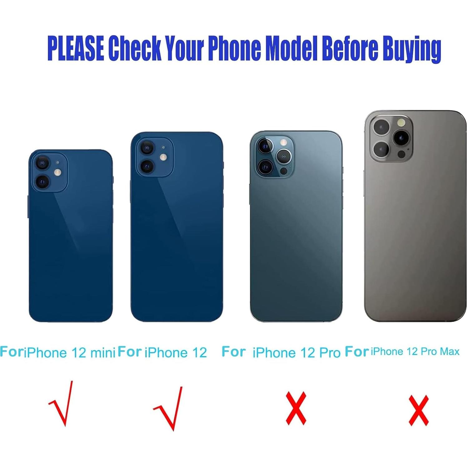 Reemplazo Lente Cámara Trasera iPhone 12/12 Mini Peixiong