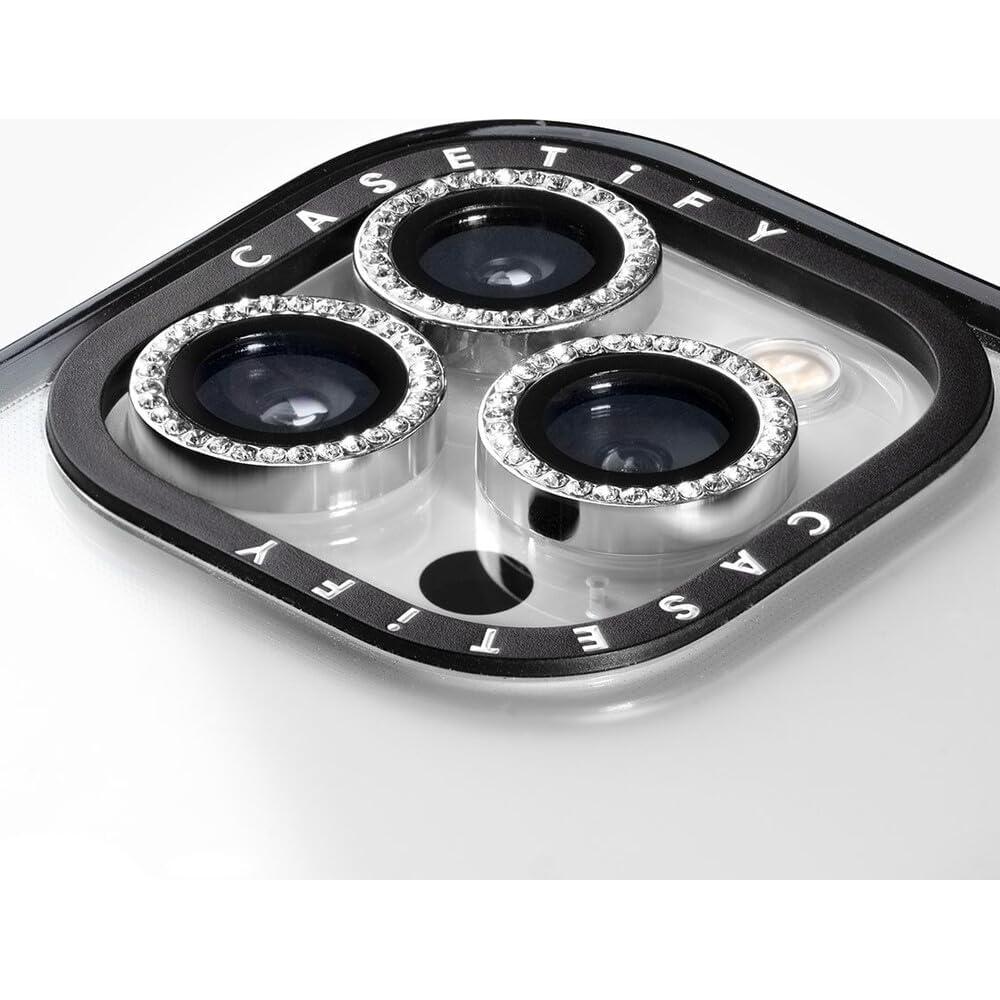 Lente de Cámara CASETiFY Plata para iPhone 13 Pro/Pro Max