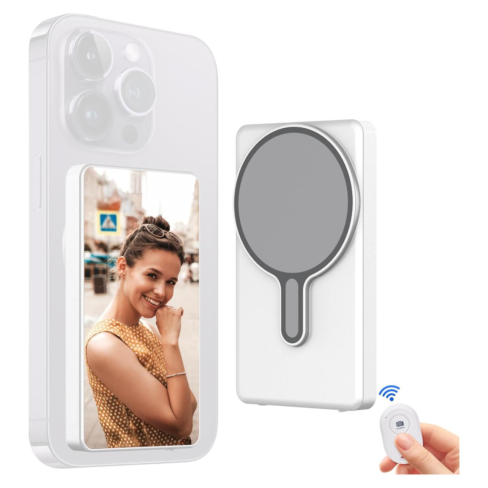 Monitor de Vlogging CONNOVA CN-002 Blanco, Pantalla Inalámbrica 1080P