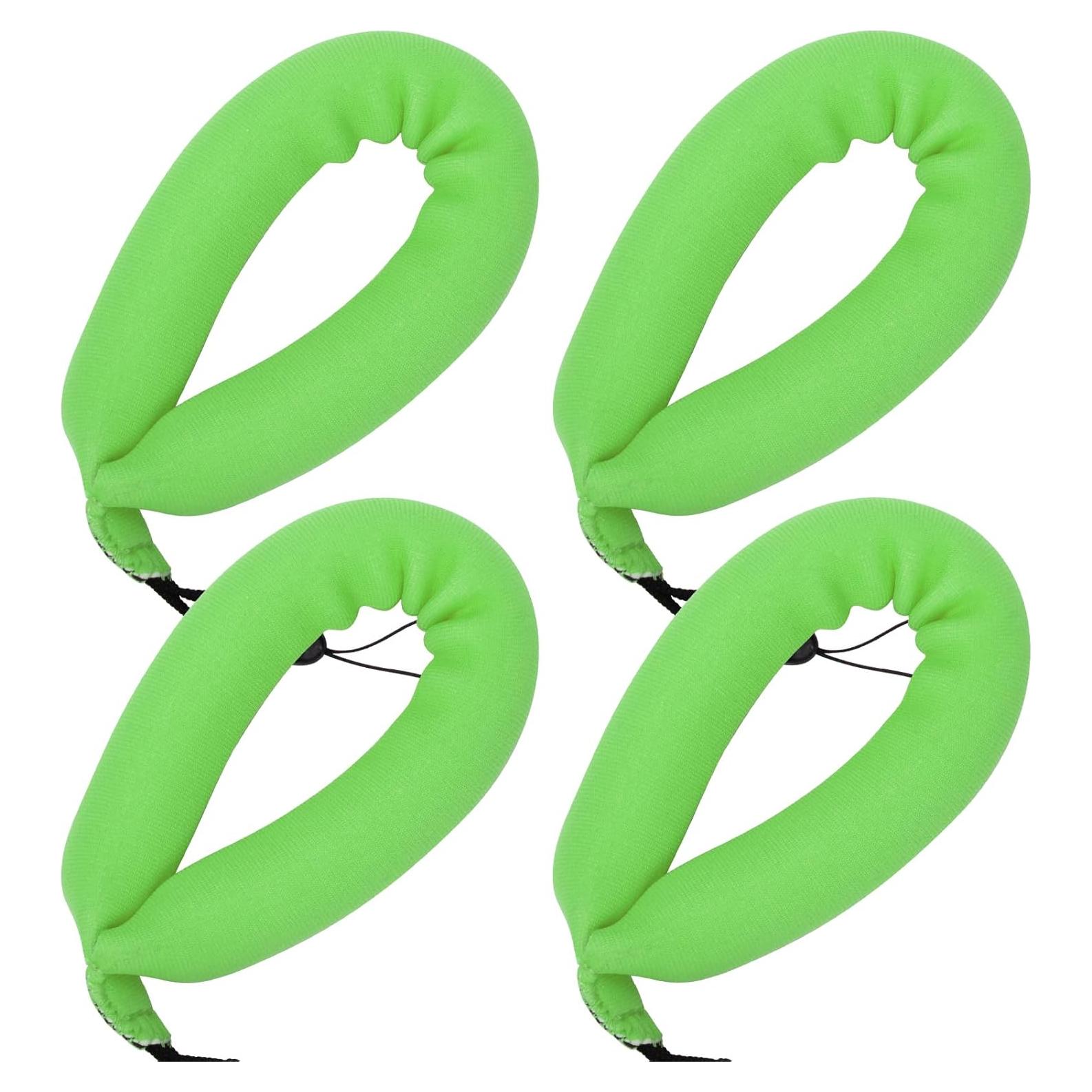 Correa Flotante Impermeable 4Pcs Neopreno Verde para Cámara