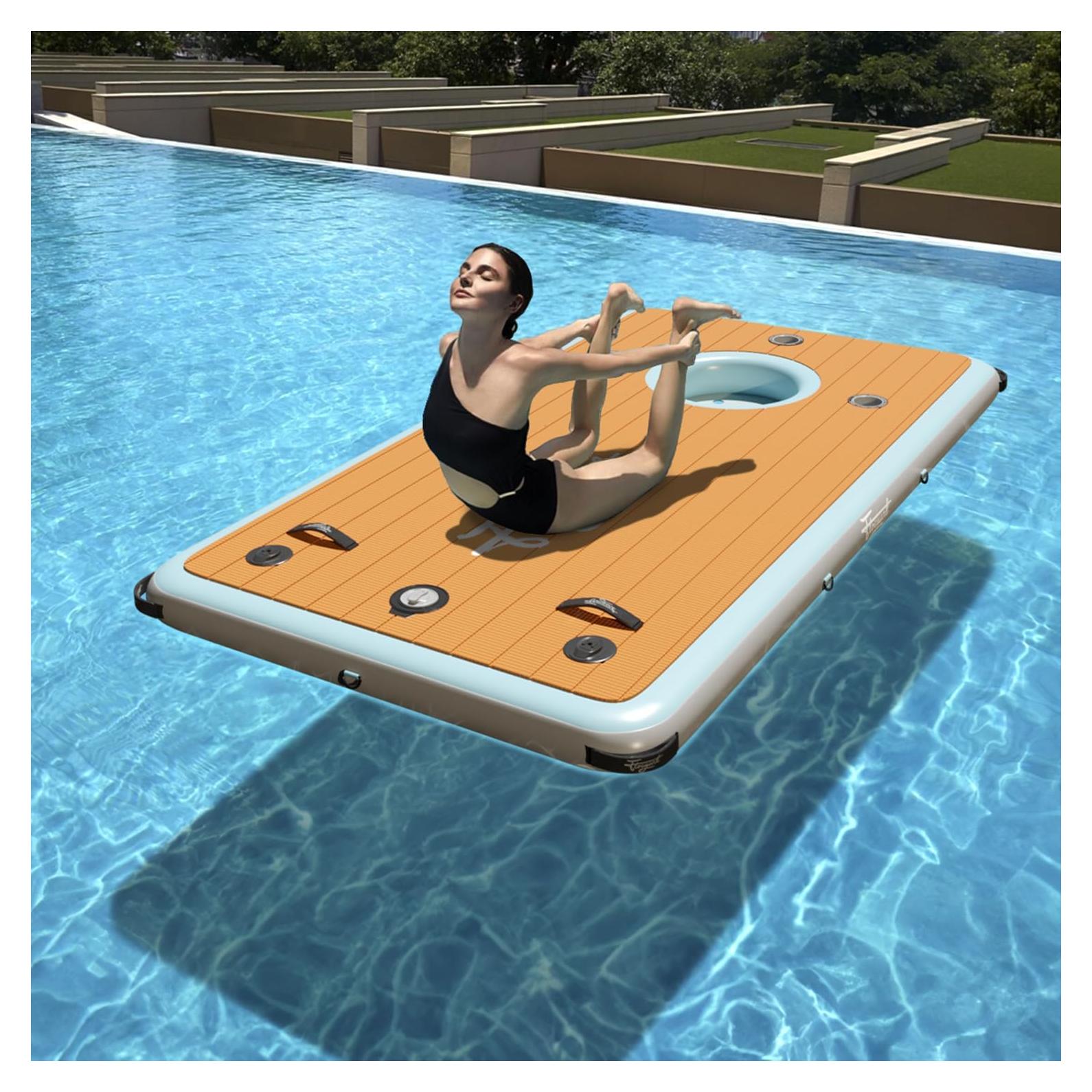 Muelle Flotante Inflable IVY&LANE 2.59x1.31m 3-5 Personas