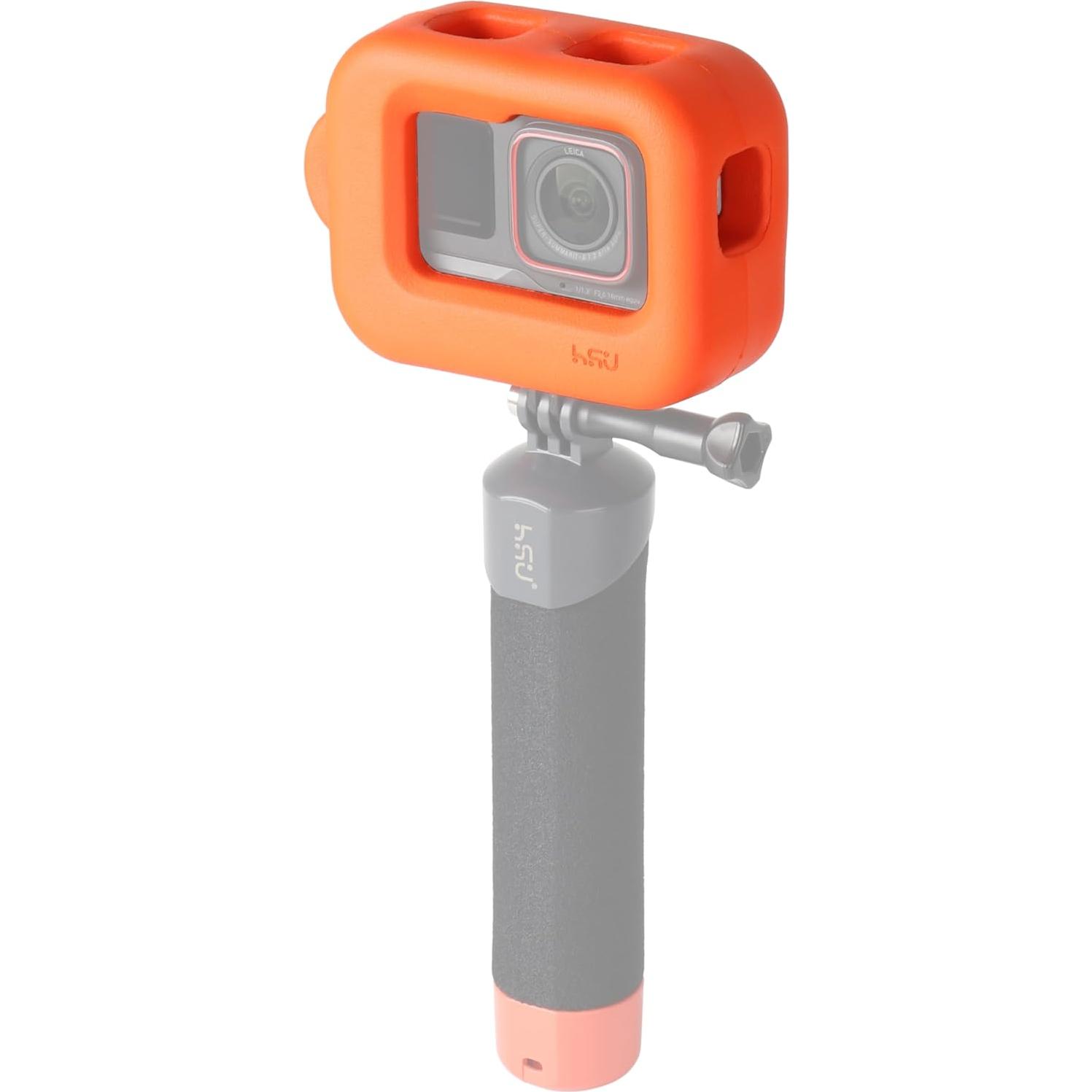 Funda Flotante HSU para Insta360 Ace Pro - Naranja, Accesorios