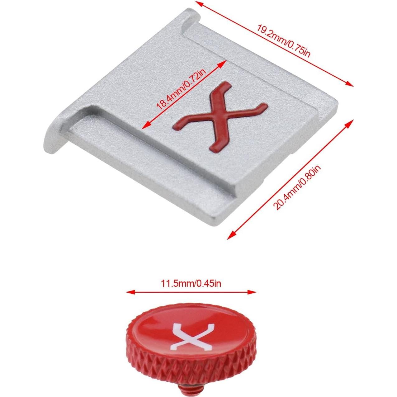 Tapa de Zapata Caliente y Botón de Obturador Crear Idea para Fujifilm