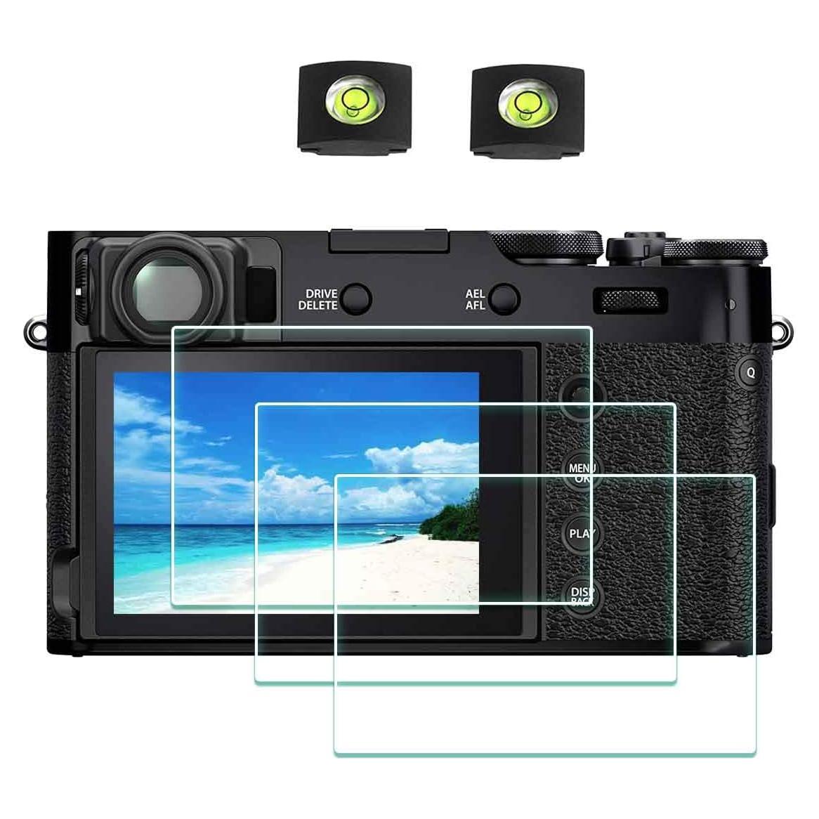 Protector de Pantalla Vidrio Templado BTER para Fujifilm X100V - 3 Pack