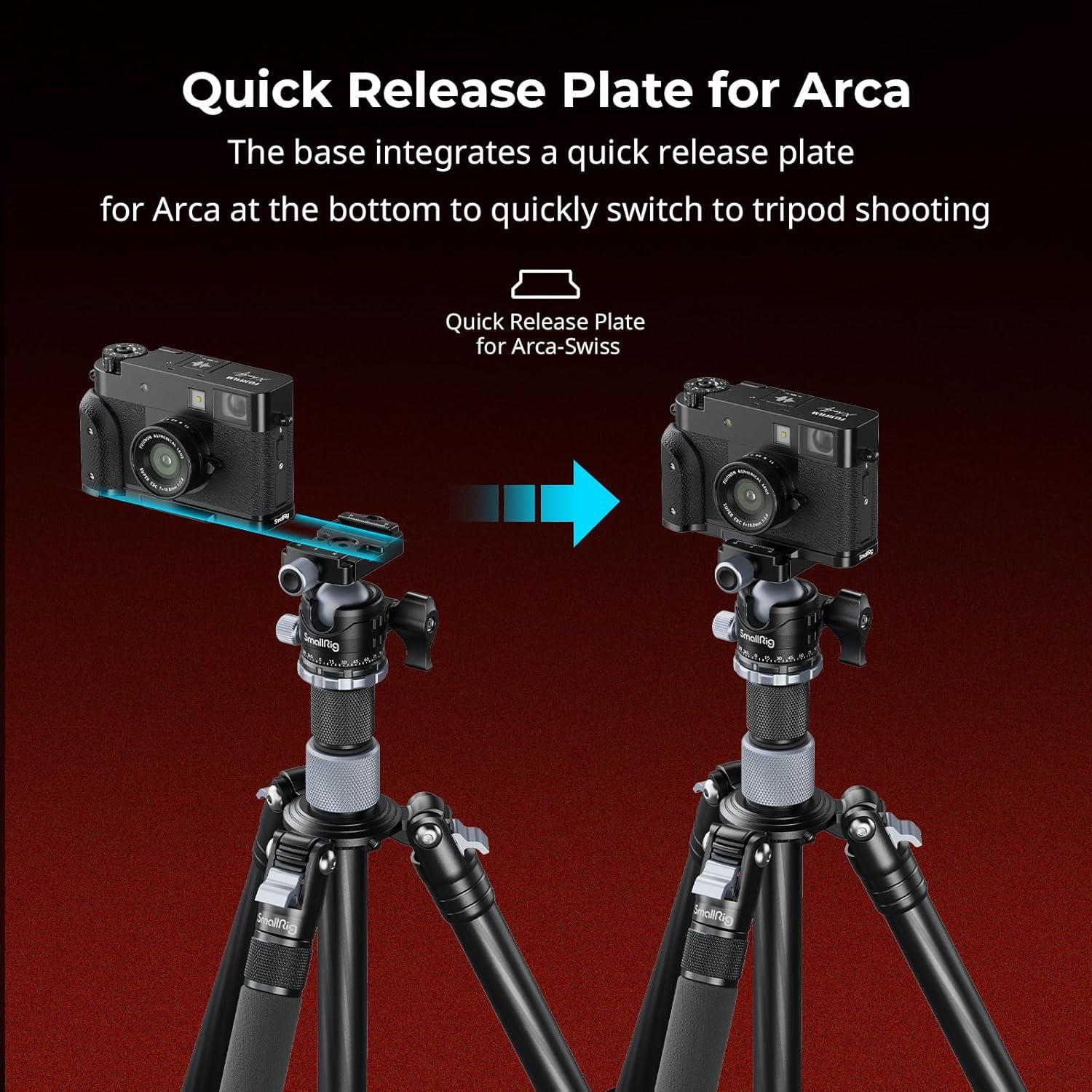 Agarre en L SmallRig 5332 para cámara FUJIFILM X Half - Negro