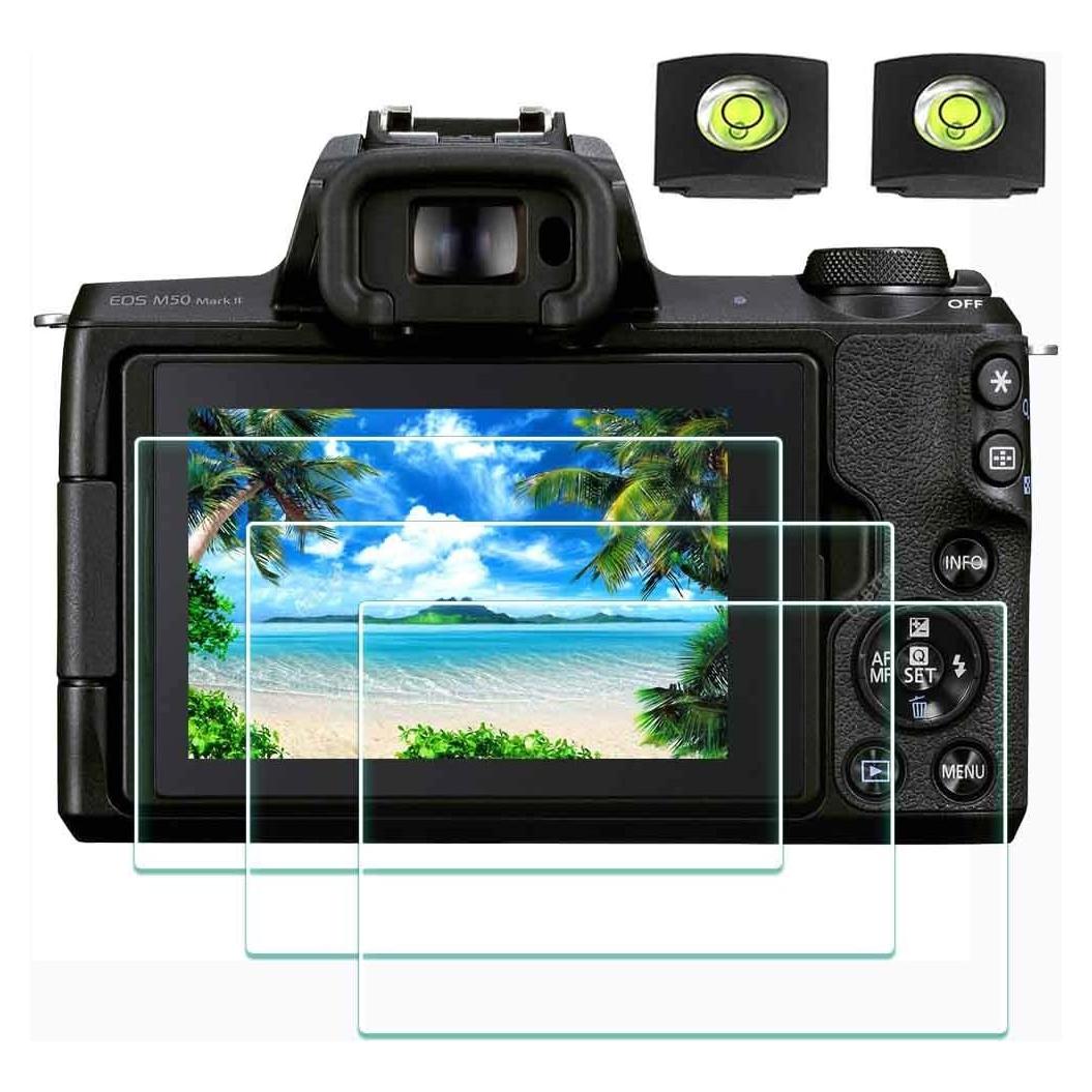 Protector de Pantalla Vidrio Templado 9H para Canon M50 II