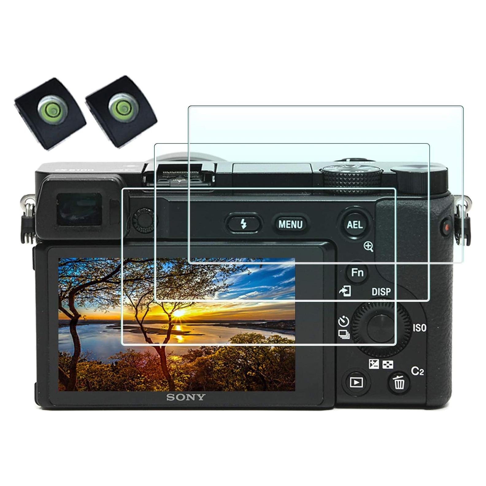 Protector de Pantalla Sony Alpha A6000 A6100 0.3mm Vidrio 9H