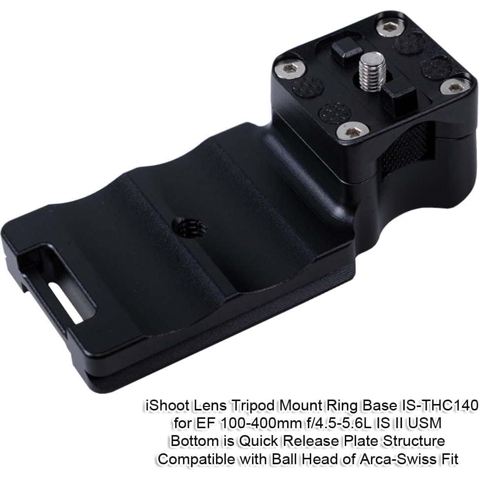 Base de Anillo de Montaje de Trípode iShoot IS-THC140 para Canon EF 100-400mm