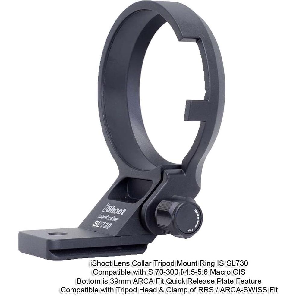 Anillo de Montaje en Trípode iShoot IS-SL730 para Lente Panasonic Lumix S 70-300