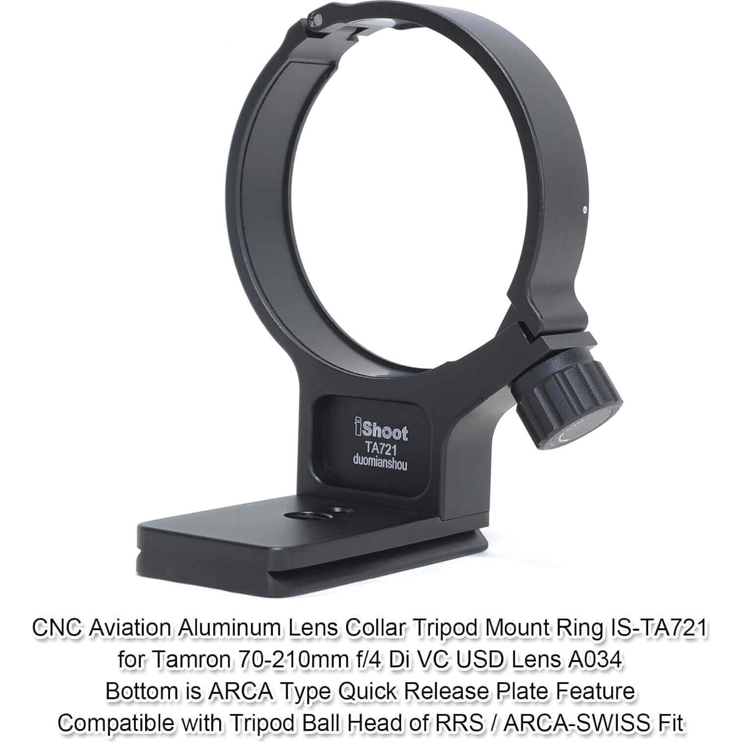 Anillo de Montaje en Trípode iShoot IS-TA721 para Lente Tamron 70-210mm