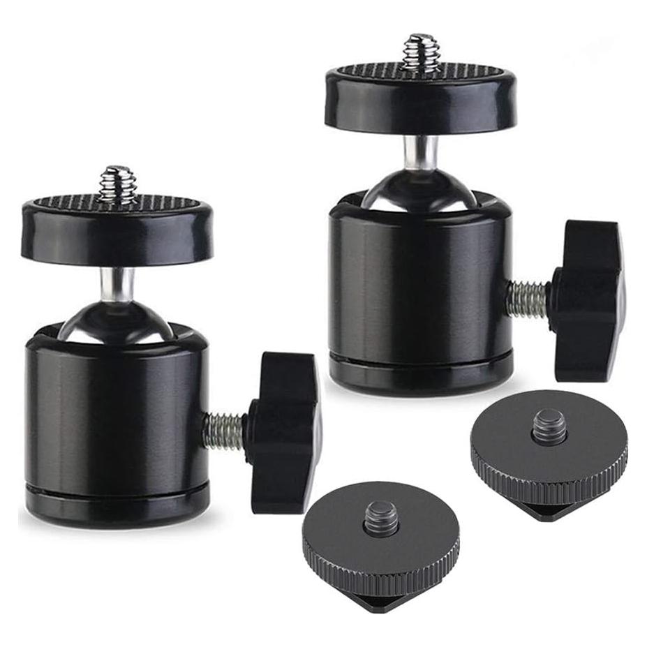 Adaptador de Montaje en Zapata SLOW DOLPHIN 360° para Cámaras