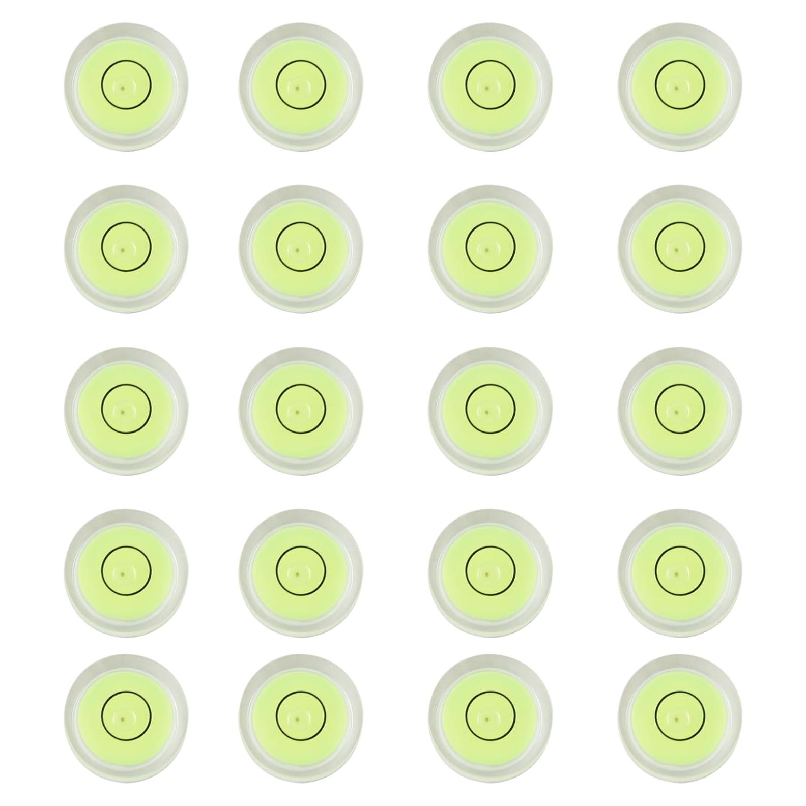 Nivel de Burbuja Circular JYK 20 Piezas 8x5.5mm