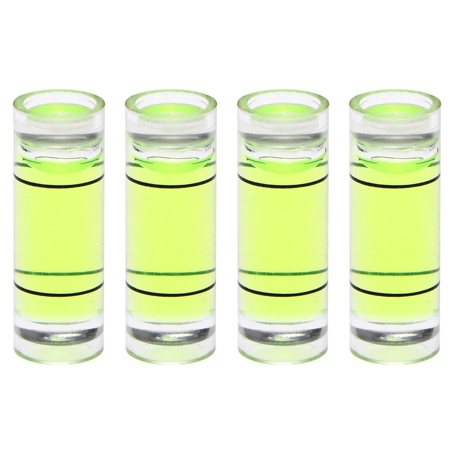 Nivel de Burbuja Espiritual HARFINGTON 4pcs 23mm Verde