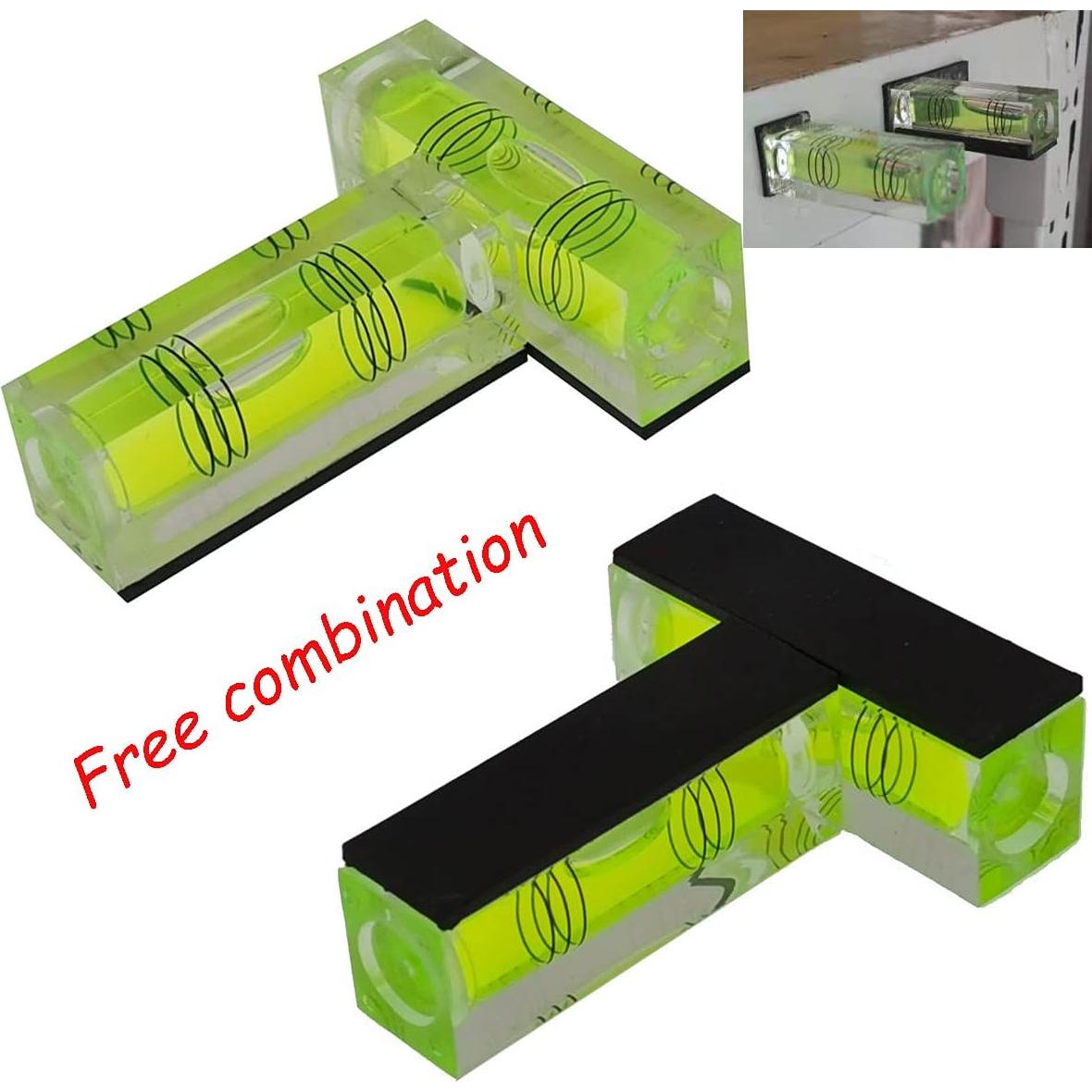 Nivel de Burbuja Magnético BUBLEVL Mini 52x18mm Alta Precisión