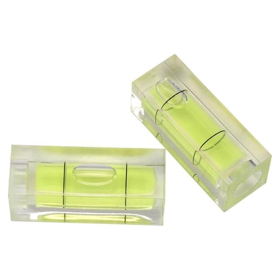 Mini nivel de burbuja Preamer 29mm para colgar cuadros - Juego de 2