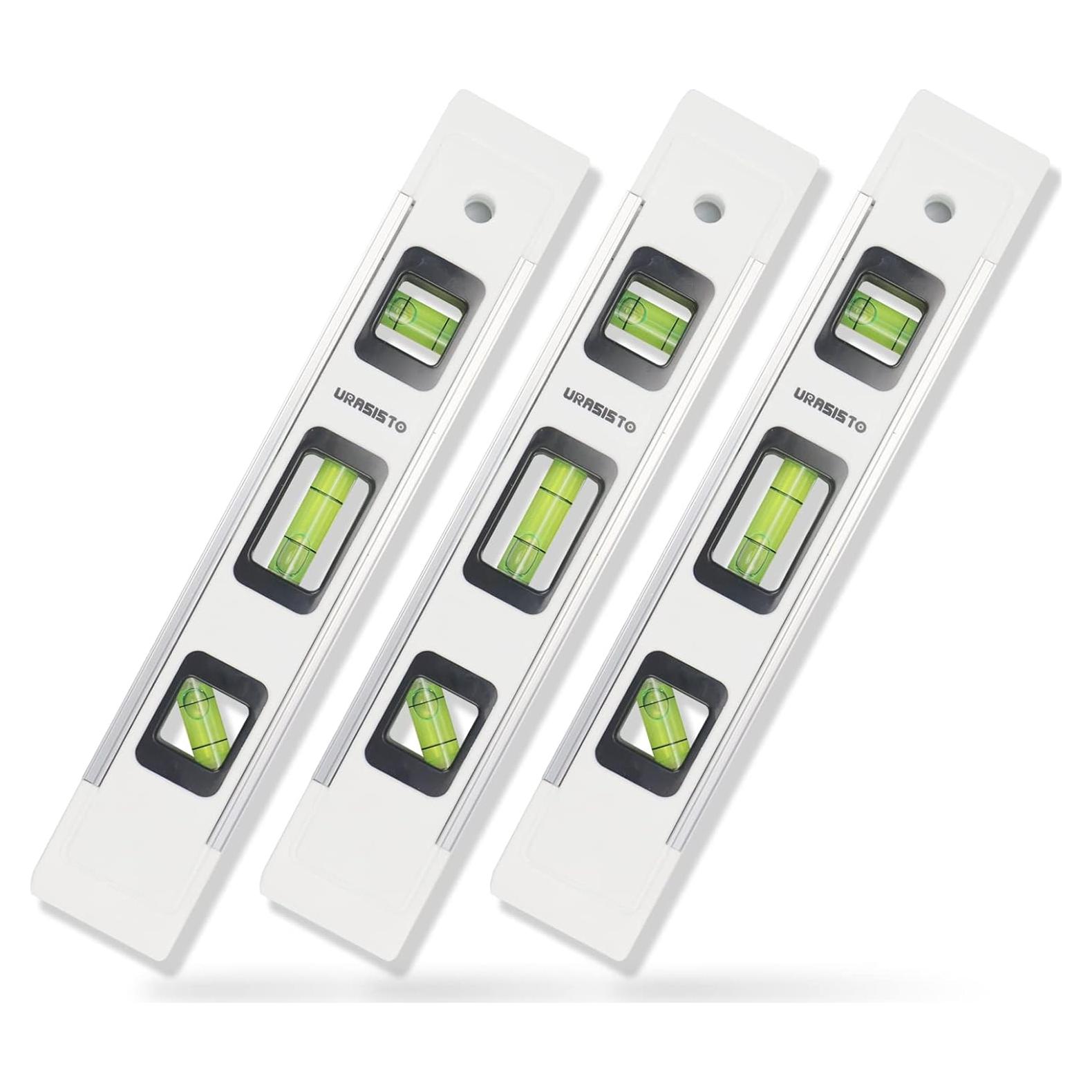 Nivel Torpedo 225 mm URASISTO con Burbuja 45°/90°/180°