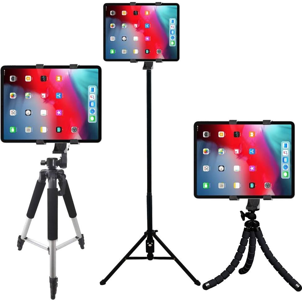 Soporte trípode universal eCostConnection para tabletas y smartphones