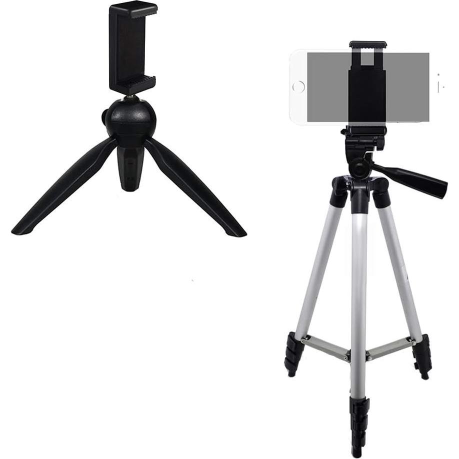 Soporte trípode universal eCostConnection para tabletas y smartphones